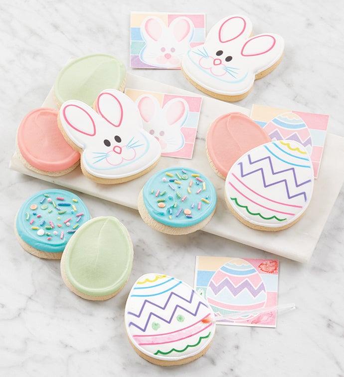 Paint Your Own Easter Cookies
